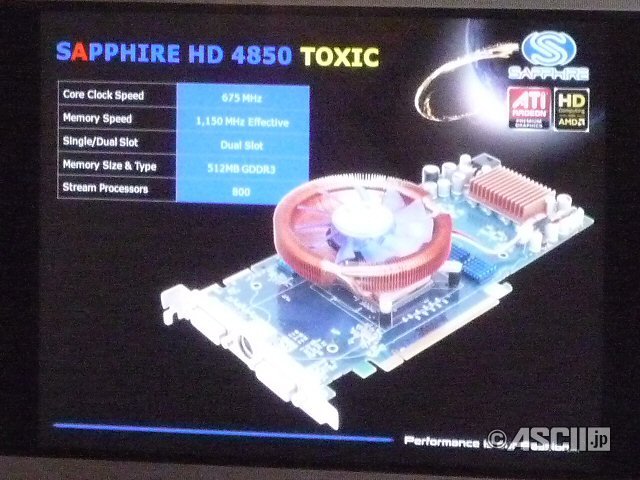 Sapphire Radeon HD 4850 TOXIC'in saat hızları belli oldu