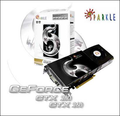 Sparkle GeForce GTX 260 ve 280 modellerini duyurdu