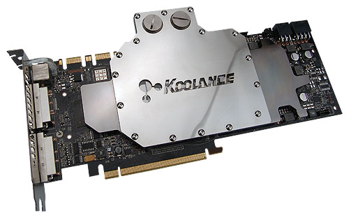 Koolance'dan GeForce GTX 200 serisi için su soğutma bloğu