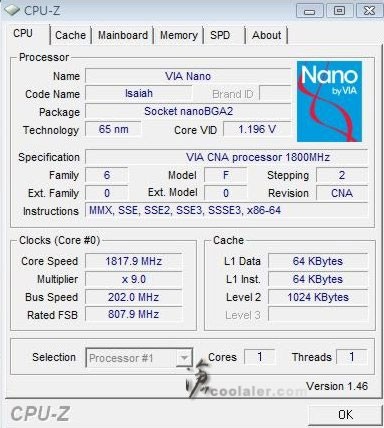 VIA Nano L2100 için yeni test sonuçları yayınlandı