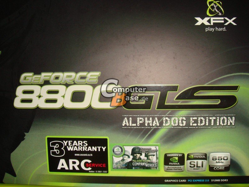 XFX GeForce 8800GTS Alpha Dog lansmanı bekliyor
