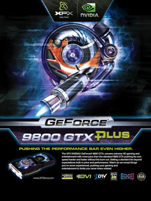 XFX'in GeForce 9800GTX Plus modeli hazır