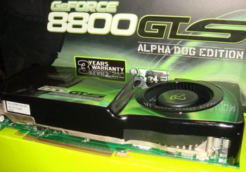 XFX'den GeForce 8800GTS 512MB Alpha Dog Edition
