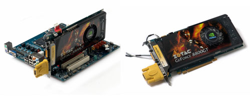 ZOTAC'dan HDMI destekli GeForce 8800GT'ler