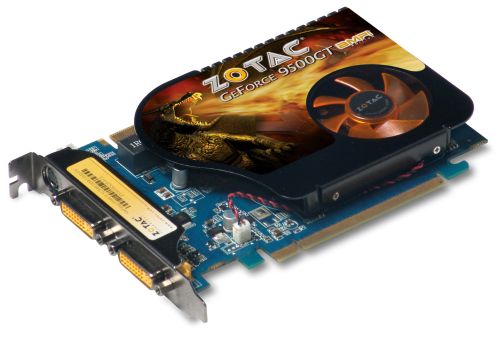 ZOTAC GeForce 9500GT AMP! Edition modelini duyurdu