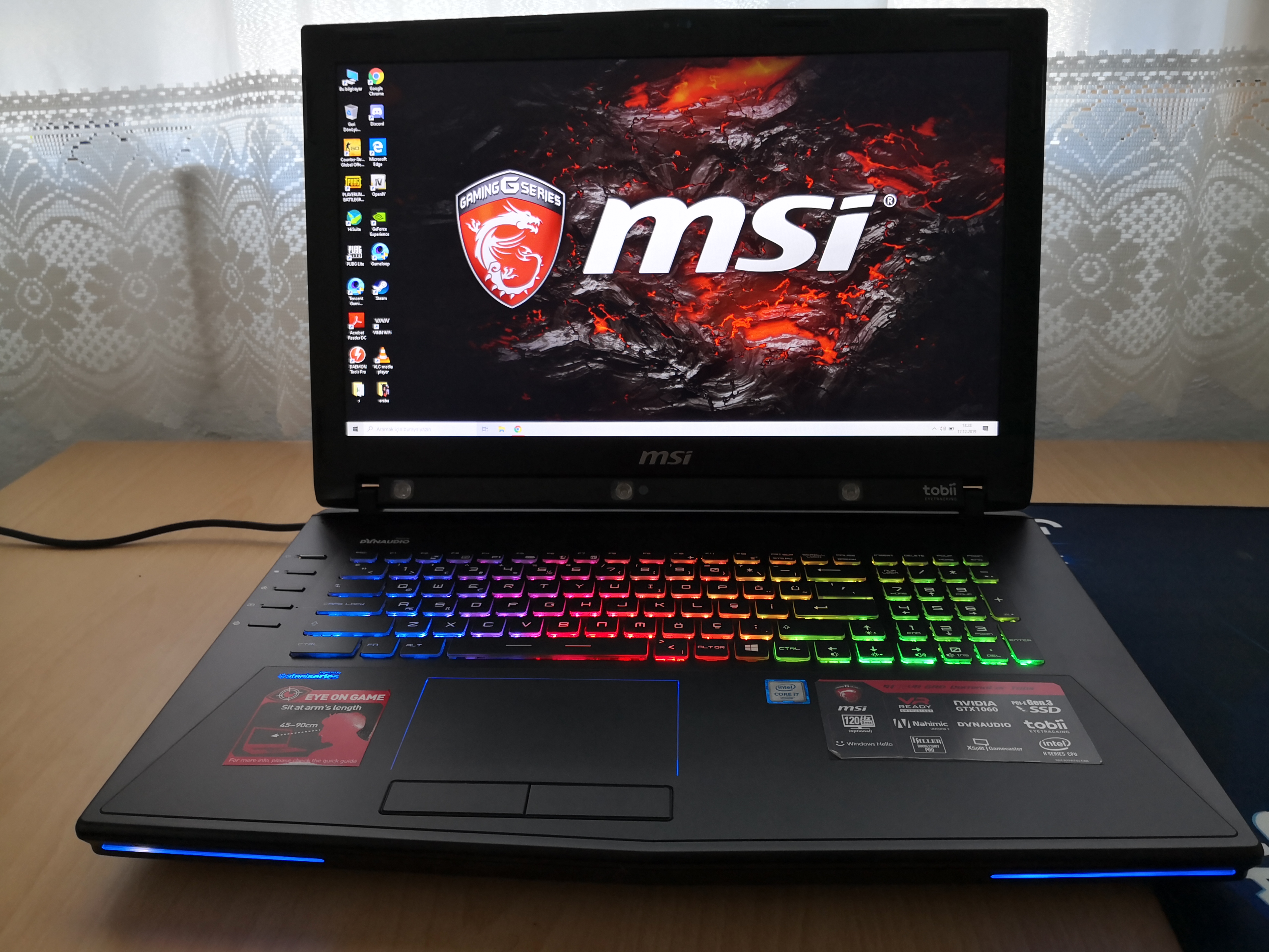 Msi gt72vr 7re обзор