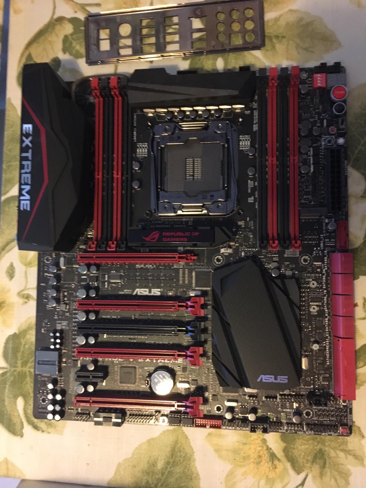 Asus rampage extreme 775 обзор