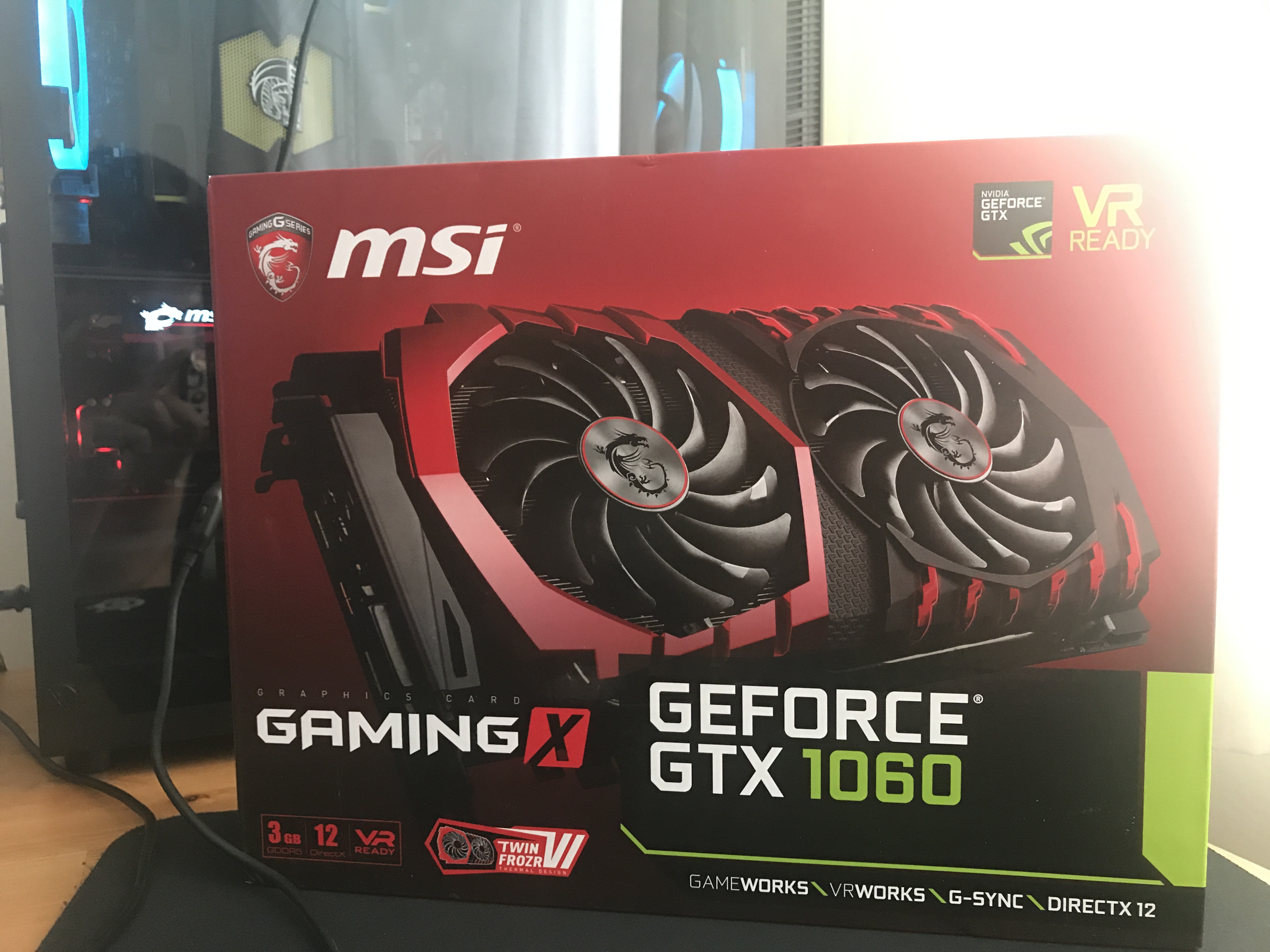 Msi 1060 3gb armor работает ли с переходником dvi