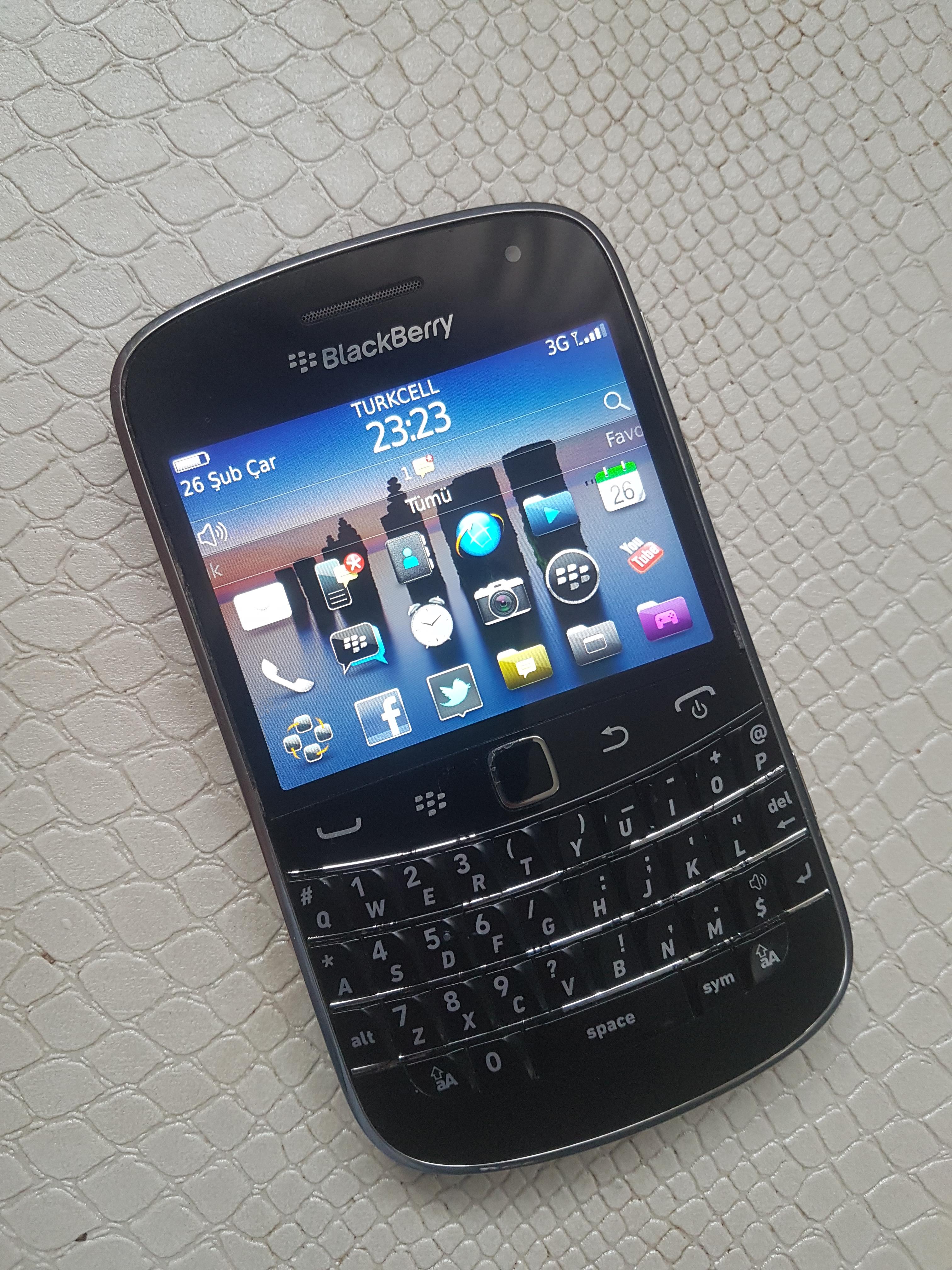 Blackberry 9900 ошибка 507