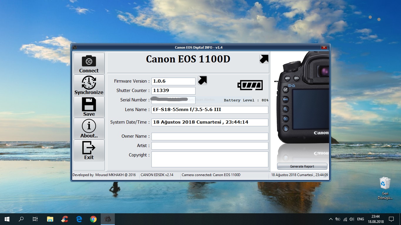 Eos web utility. Пробег фотоаппарата Canon. Фотоаппарат Canon EOS 1100d. Canon программа. Программное обеспечение для камеры Canon 1100d.