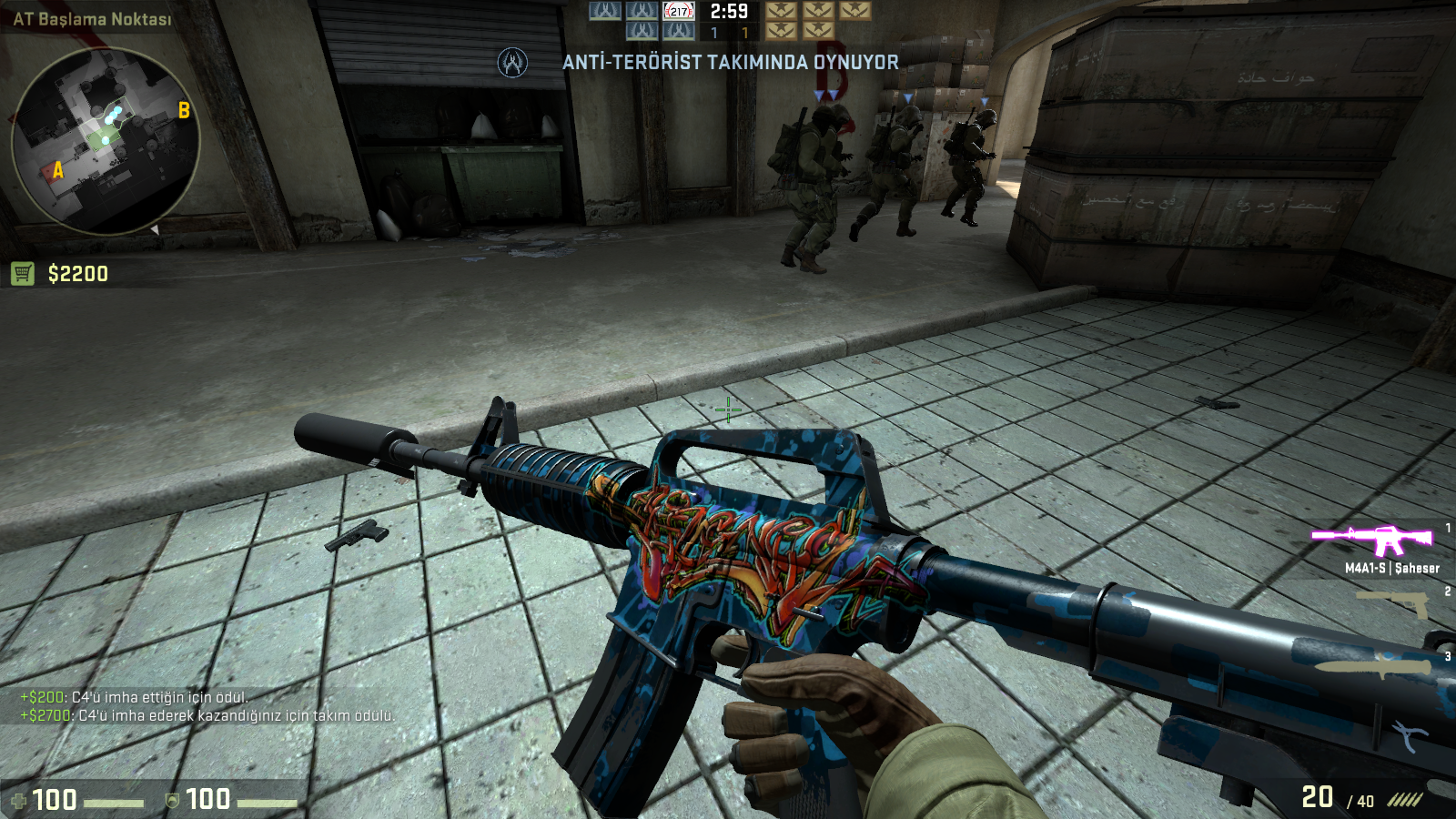 M4a1 s golden coil battle scarred фото 88