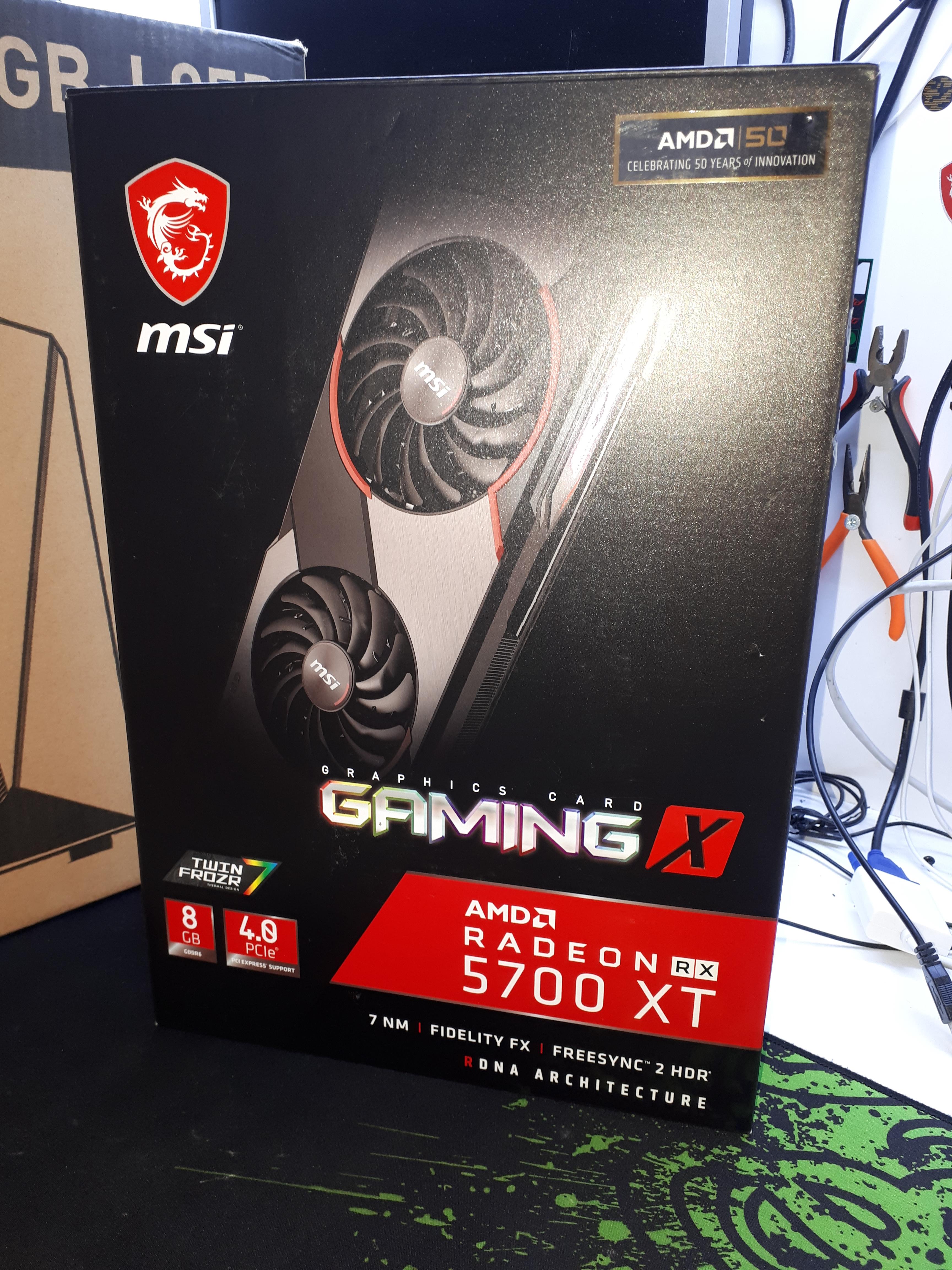 Msi 5700xt gaming x разгон