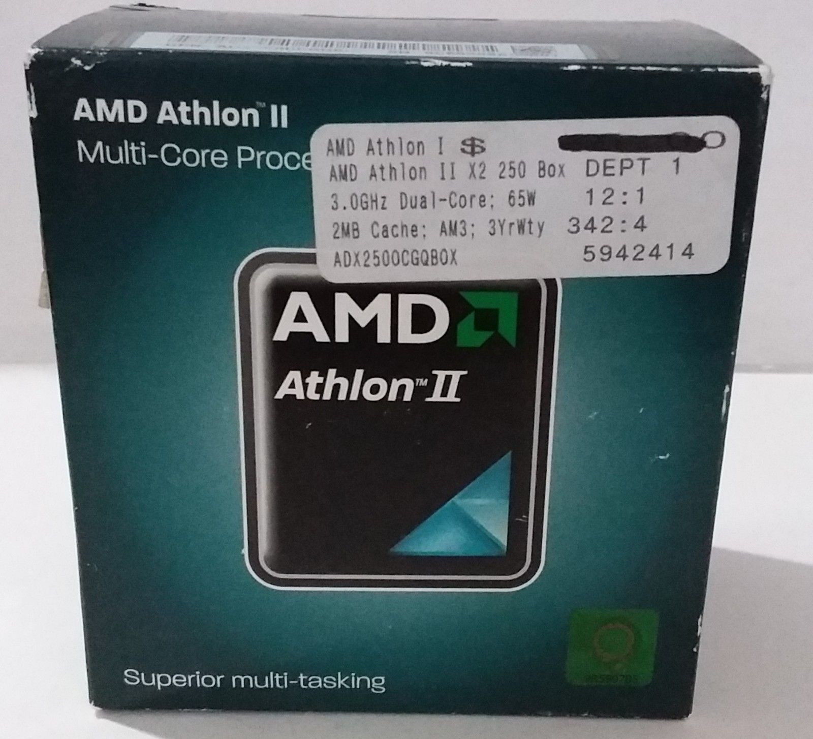 Amd athlon x2 250 характеристики