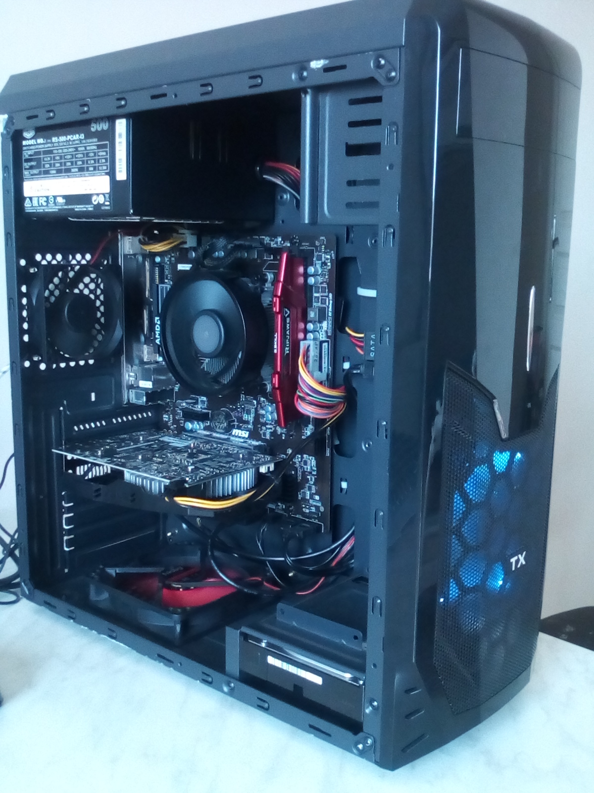 ryzen 3 2200g gtx 1060 valorant
