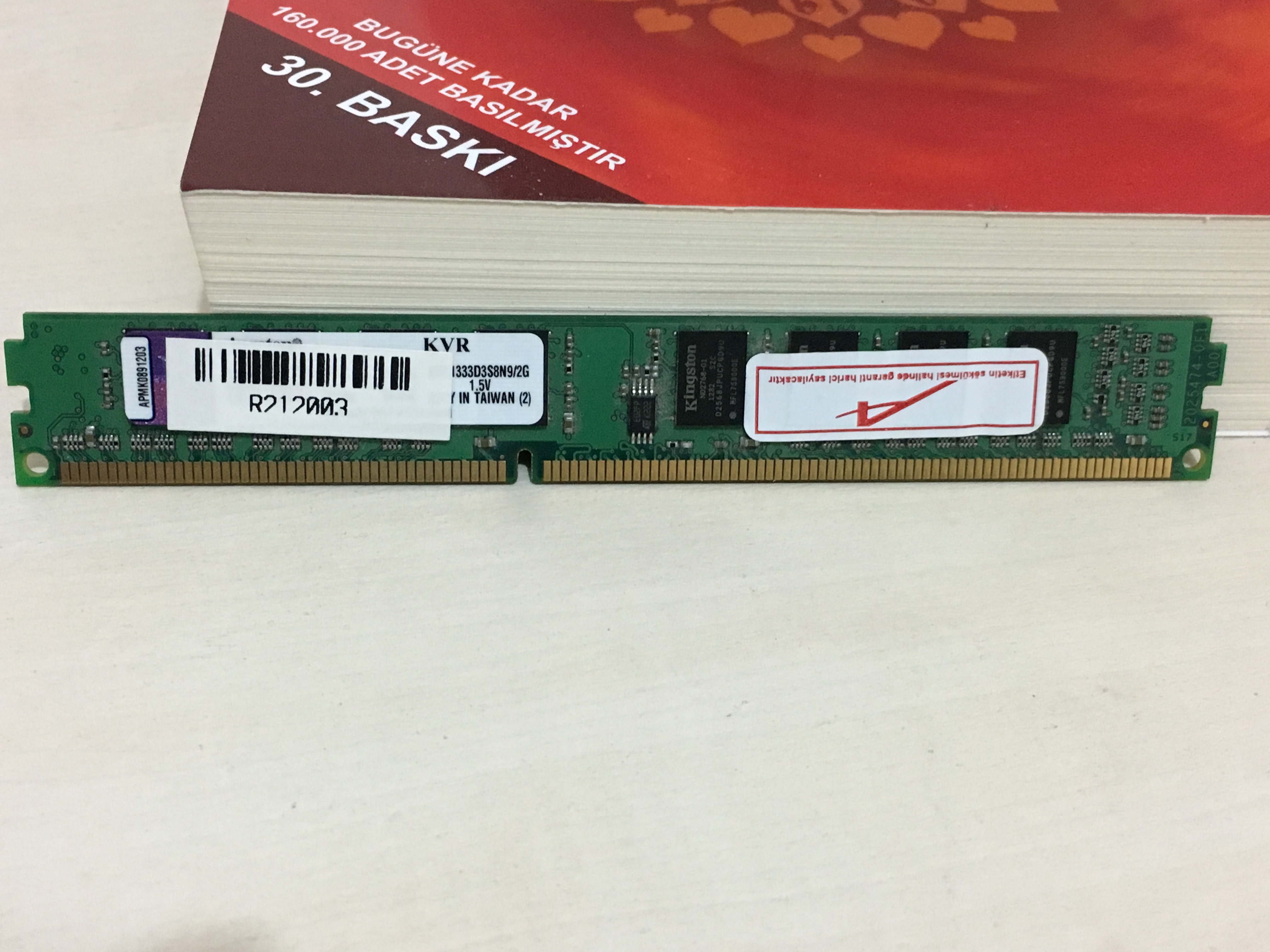 Kingston ddr3-1333 МГЦ. Ko'p protsessorli kompyuter.