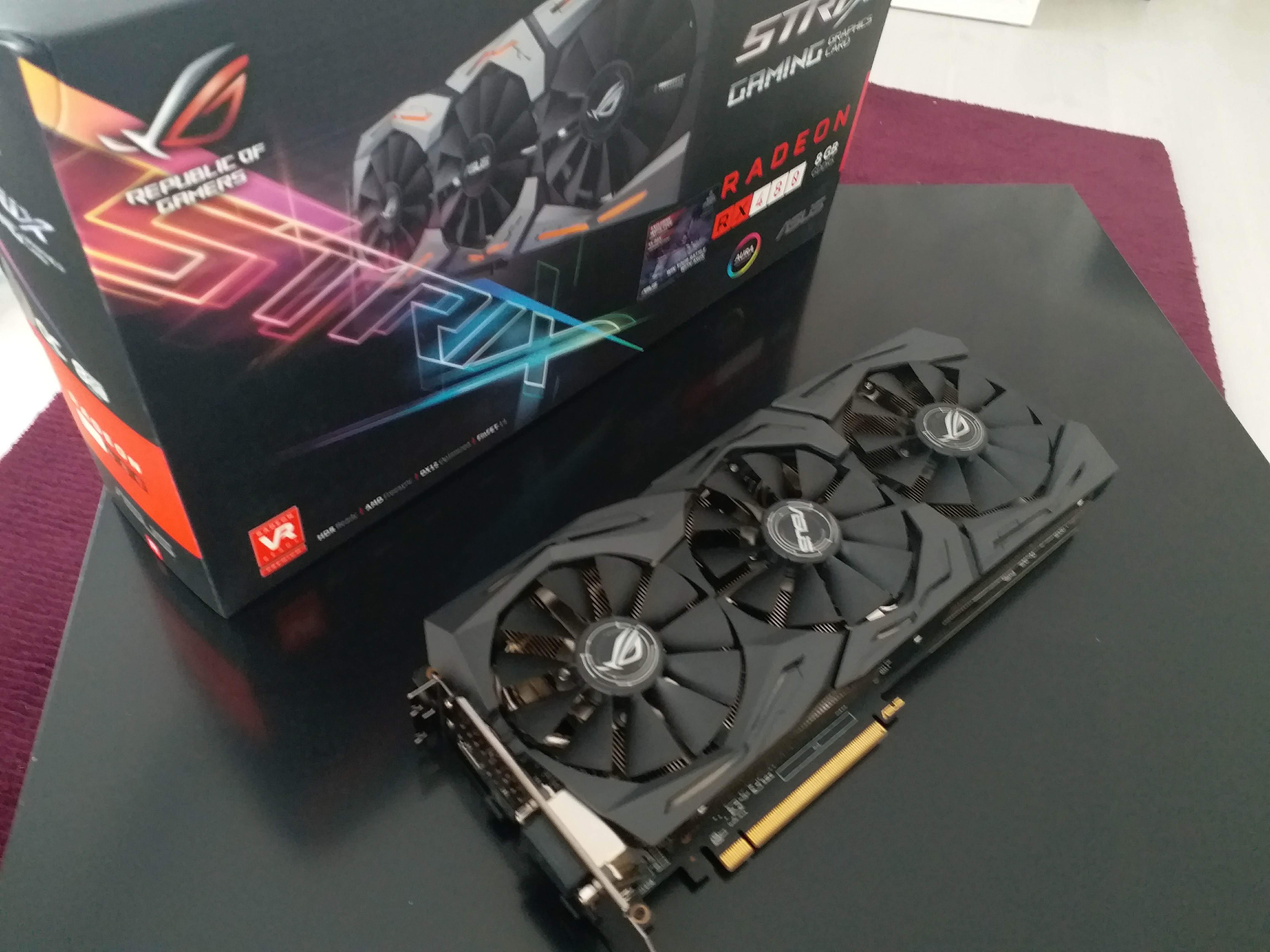 Asus rx 480 разгон