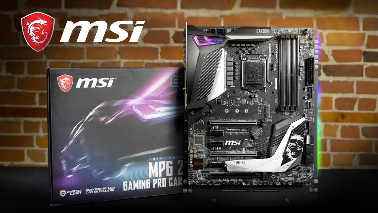 Msi z390 mpg gaming pro carbon совместимость с озу