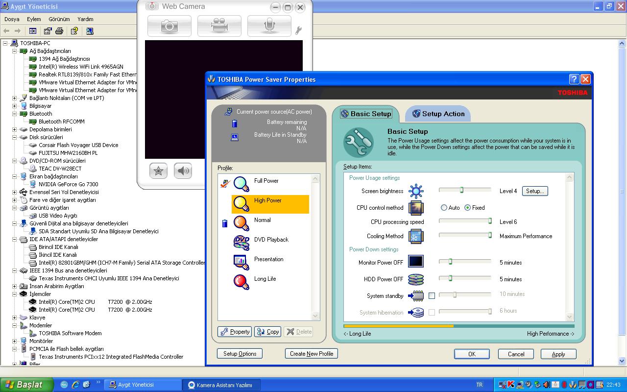 Toshiba Satellite Camera Assistant Software : Free Programs, Utilities ...