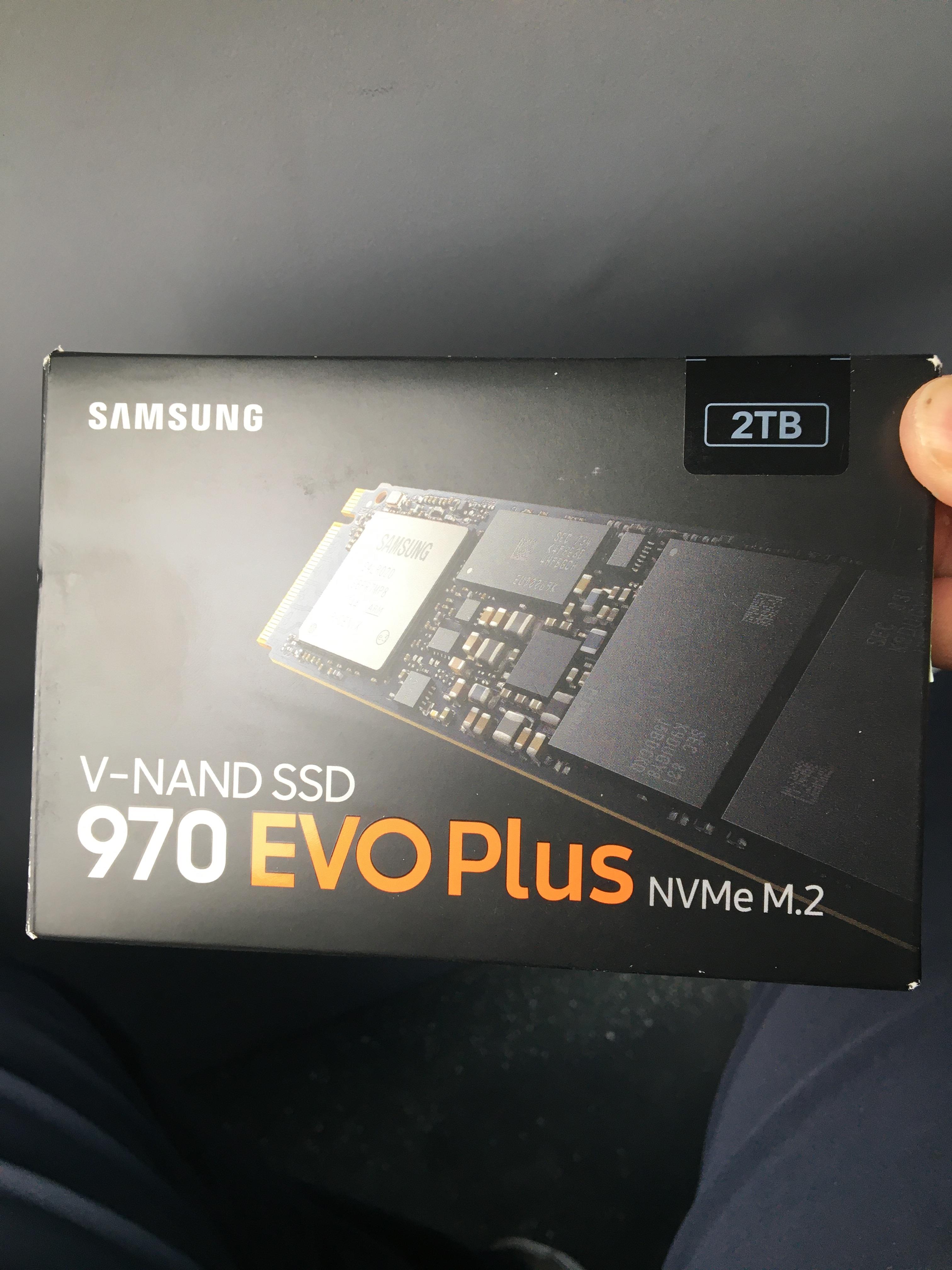 Samsung 970 evo plus 2tb