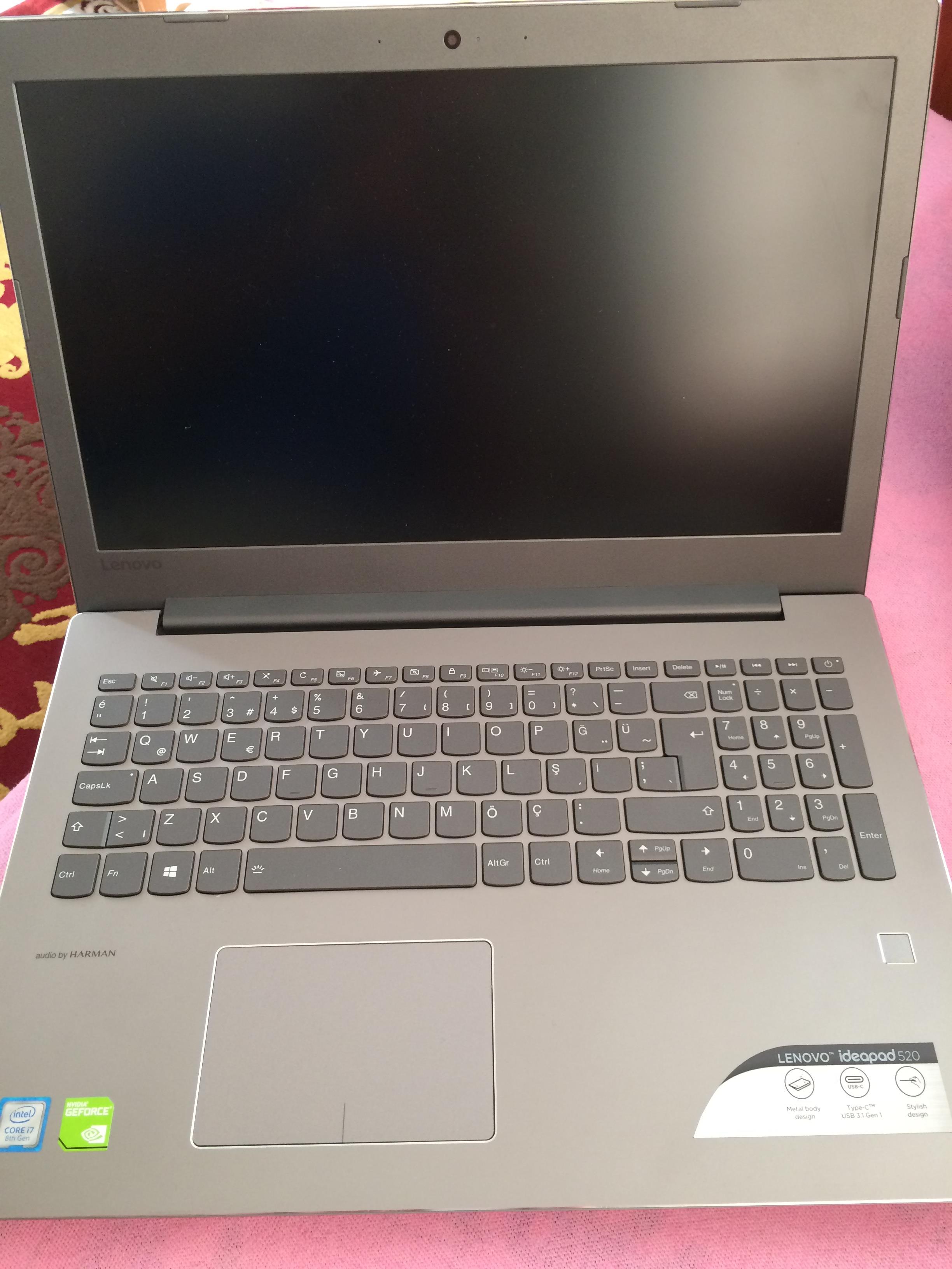 Lenovo ideapad 520 15ikb не включается