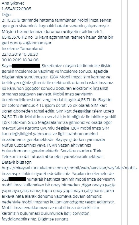 Türk Telekom Mobil İmza Kepazeliği » Sayfa 1 - 2